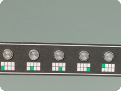 8 Buttons Match 8 Serperated Suction Area To Ensure Continous Printing Job