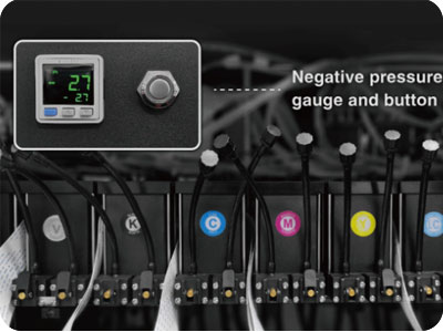 None after-service negative Ink supply system